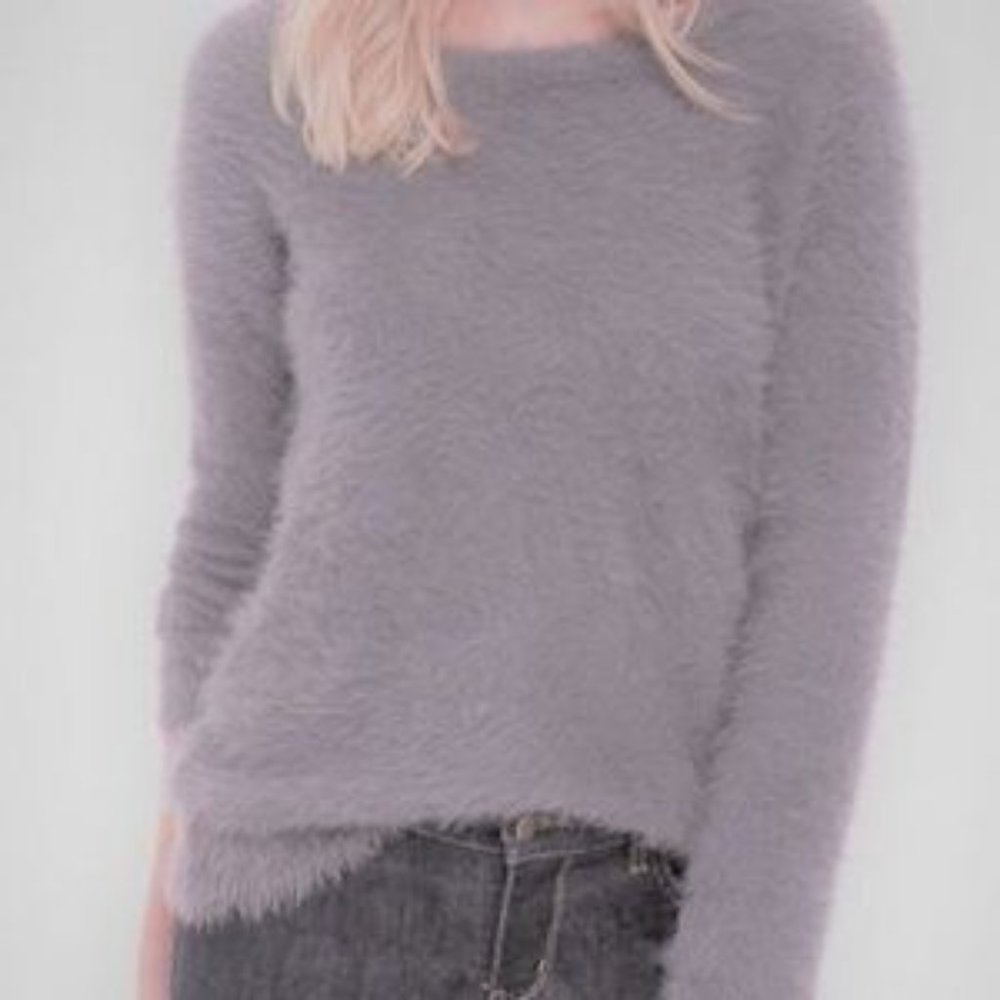 NWT ELLEN TRACY DOWNTOWN GLAM LILAC SWEATER